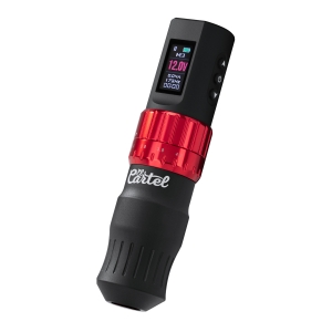 EL CARTEL TATTOO MACHINE VISPA RED/BLACK (150975)