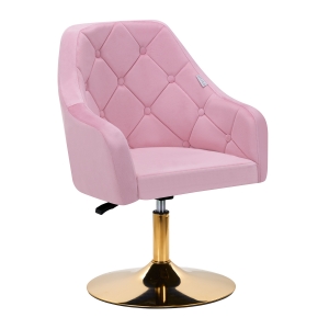4Rico swivel chair QS-BL14G pink (150126)