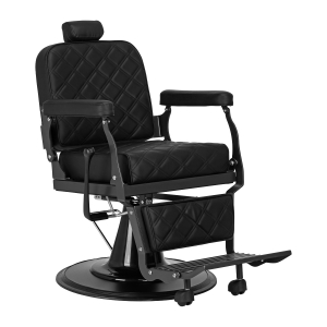 Barber chair Carlos extra black (148987)