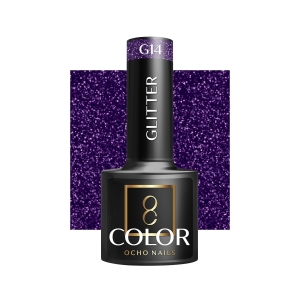 OCHO NAILS Hybrid nail polish glitter G14 -5 g (150673)
