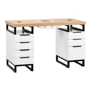 Cosmetic desk MOMO L02 with dust absorber (151029)