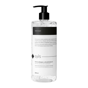 Syis moisturising gel for ultrasound treatments with hyaluronic acid 500 ml - new (154457)