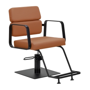Gabbiano Porto hairdressing chair black orange (154171)