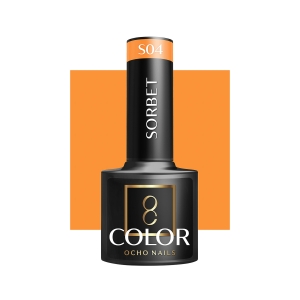 OCHO NAILS Hybrid nail polish Sorbet S04 -5 g (155256)