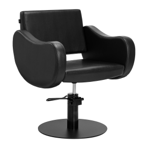 Gabbiano hairdressing chair Sewilla Black (154165)