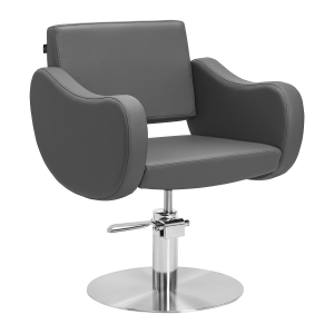 Gabbiano hairdressing chair Sewilla Gray INOX base (154167)