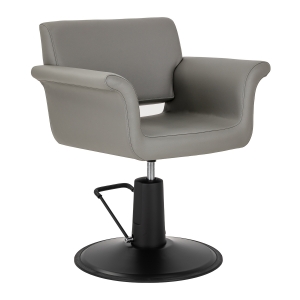 Gabbiano Lucca hairdressing chair grey (154153)
