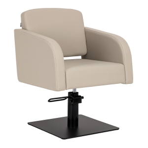 Gabbiano Elda hairdressing chair grey-beige (154198)