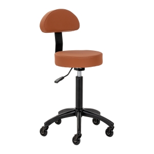 Gabbiano hairdressing stool D026 brown (154213)