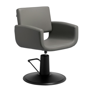 Gabbiano Mataro hairdressing chair gray (154159)