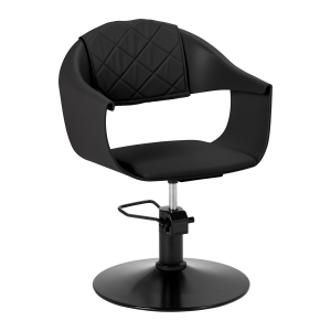 Hair System Halo noir hairdressing chair black (154317)