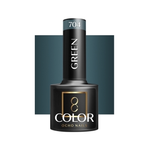 OCHO NAILS Hybrid nail polish green 704 -5 g (147432)