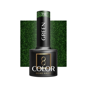 OCHO NAILS Hybrid nail polish green 711 -5 g (147439)