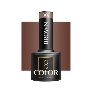 OCHO NAILS Hybrid nail polish brown 807 -5 g (147446)