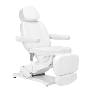 Electric cosmetic chair SILLON CLASSIC 3 motors with heating white (148287)