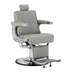 Gabbiano Visionerio barber chair grey chrome frame (155246)
