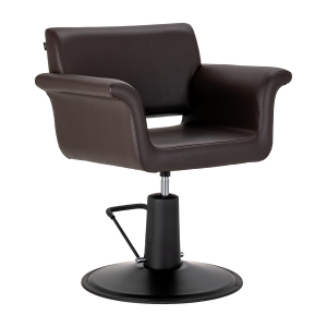 Gabbiano Lucca hairdressing chair brown (154154)