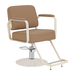 ACTIVESHOP Hairdressing chair Omega Aurora light brown (154505)