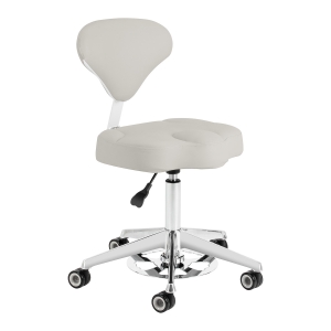 ACTIVESHOP Cosmetic stool Azzurro 156-F bump-up grey (155915)