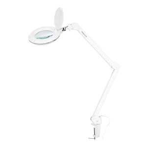 ACTIVESHOP Magnifying lamp Elegante 6031, 60 SMD 3D LEDs, for tabletops, with adjustable light intensity (155814)