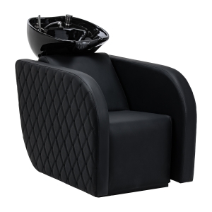 ACTIVESHOP Electric hairdressing wash unit with massage function Gabbiano Ines black (155871)