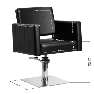 ACTIVESHOP Gabbiano Black Ankara styling chair