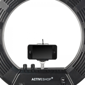 ACTIVESHOP Ring light 18 &quot;48w led black + tripod