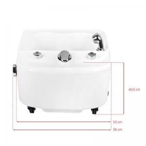 Azzurro tray for pedicure with hydromassage a023 (112605)