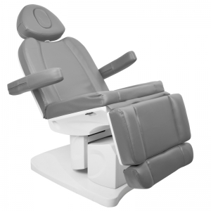 Electric cosmetic chair azzurro 708a 4 strong. gray heated (124626)