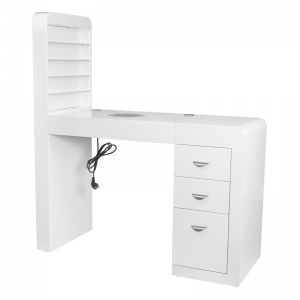 Cosmetic desk 310 white right (129349)