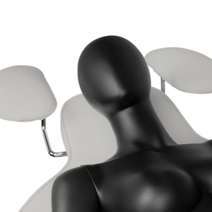 Ivette eyelash treatment chair gray (133144)