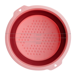 PEDICURE BOWL FOLDABLE PINK (142787)