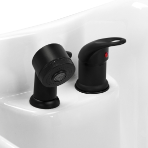 Hairdressing wash unit Turyn black (148035)
