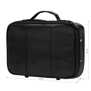 Hairdressing case black material (133250)