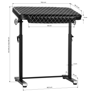 Pro Ink 718 Tattoo Armrest Black Quilted W (148560)