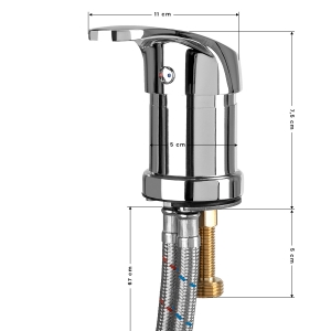 Rain shower mixer (150186)