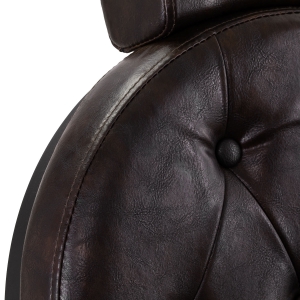 Barber chair Gabbiano President Brown (152034)