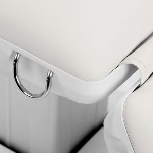 Sillon Eclipse electric cosmetic chair 3 actuators white  (153286)