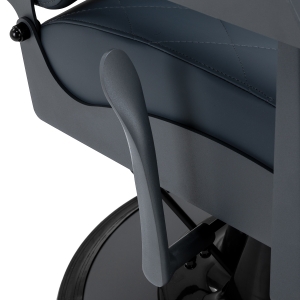 Gabbiano barber chair Bruno with graphite frame Graphite  (153409)