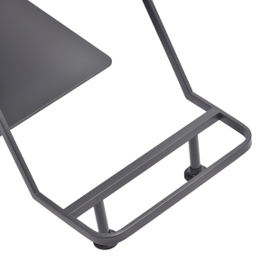 Gabbiano hairdressing chair Porto gray white (154140)