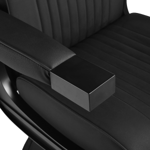 Gabbiano Visionerio barber chair black with black frame (155245)