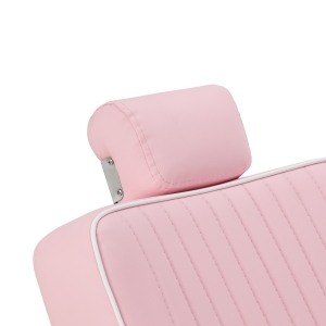 Gabbiano Visionerio barber chair pink chrome frame (155269)