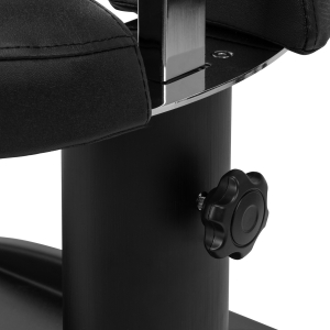 Azzurro shower tray with massager and white trolley (154356)