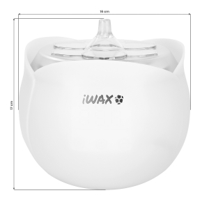 iWax Flower wax heater white  (149531)