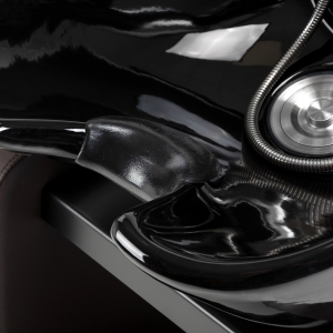 Hairdressing wash unit Omega Nautica brown (154492)