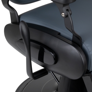 Barber's chair Gabbiano Francesco graphite with a black base second class (155911)