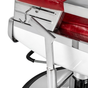 Barber chair Gabbiano Royal X red (155725)