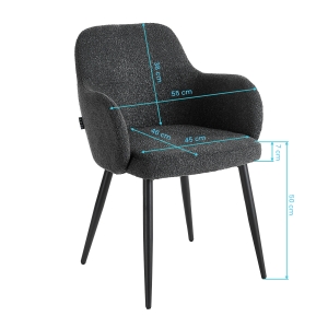 Chair 4Rico Intra black (155312)