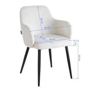 Chair 4Rico Intra white (155316)