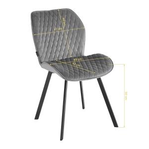 Chair 4Rico Vetro grey (155338)